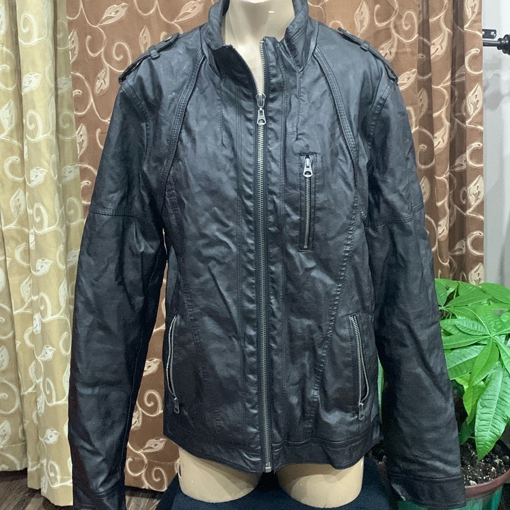 Guess Faux Leather Jacket